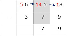 In Tens Column