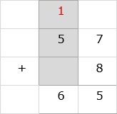 Add tens Digit
