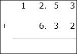 Sum of Decimal