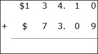 Sum of Decimal