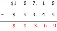 Sum of Decimal