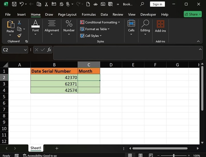 How to add Months in Excel Automatically1