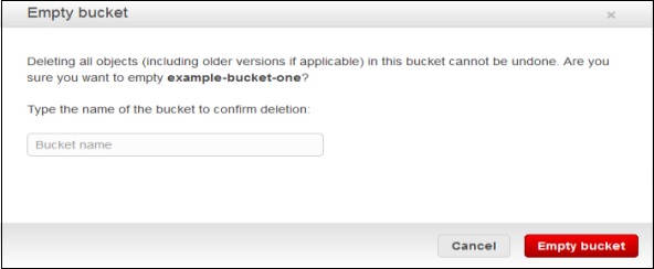 Empty Bucket