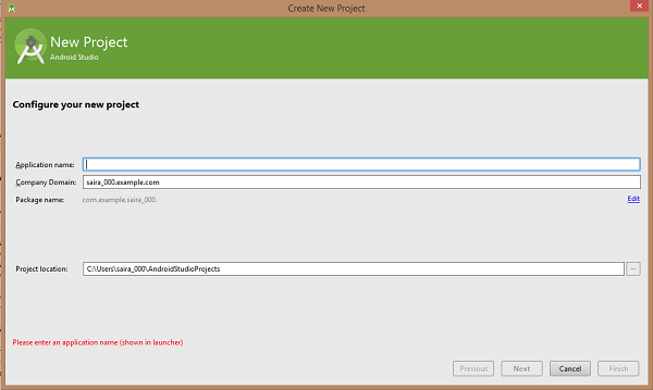 Android Studio Installation