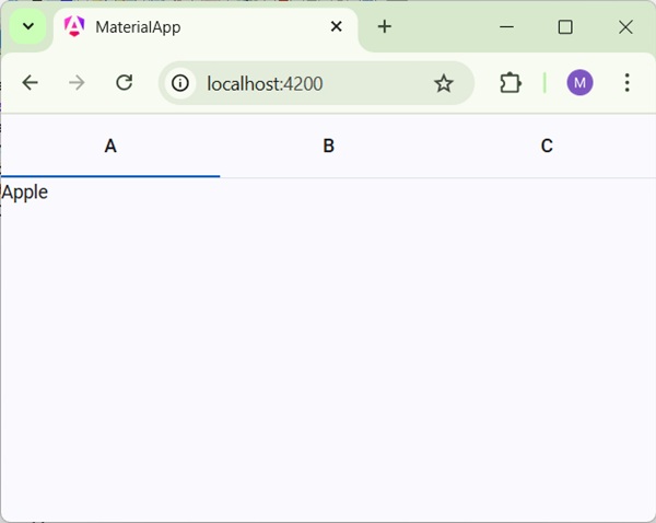 Tabs