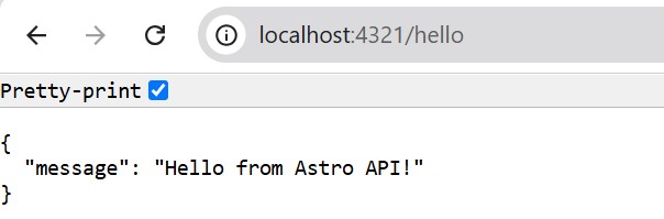 Astro Endpoints