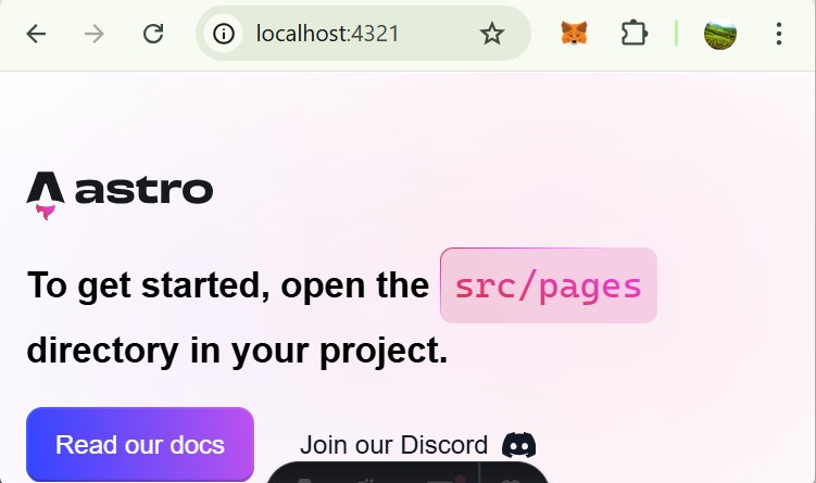 Astro JS Project Setup