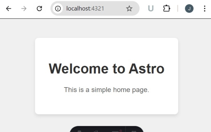 Astro Styling Example