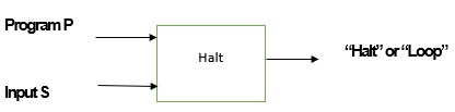 Halting Problem in TOC