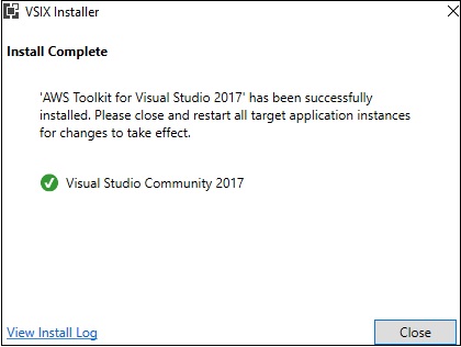 Install Complete