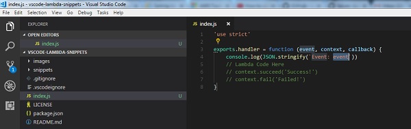 Lambda Snippets