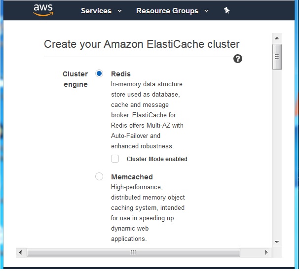 Create Cluster 1 