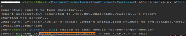 Allure JSON Files