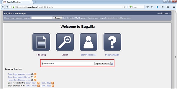 Bug Login