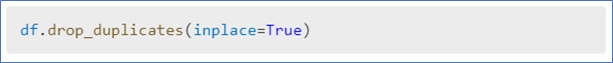 Removing Duplicates