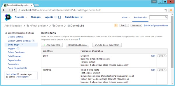 Add Build Step