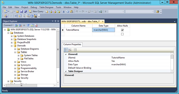 Add Desired Columns