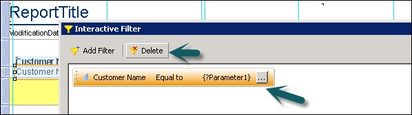 Delete Filter