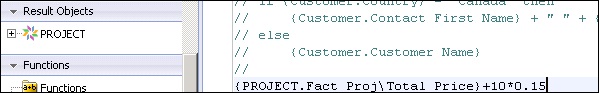 Formula Tabs