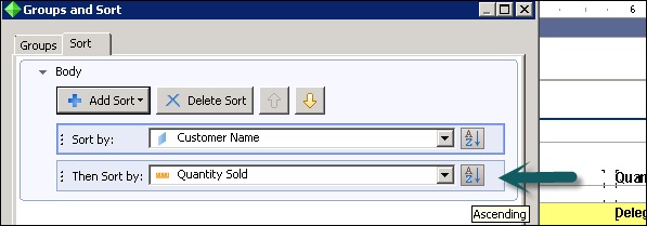 Multiple Sort