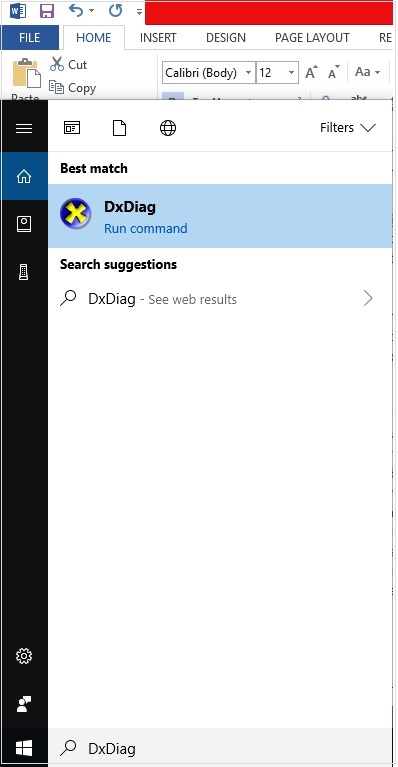 DxDiag