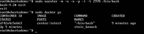 Nsenter