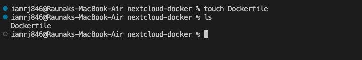 Setting up Nextcloud Project 2