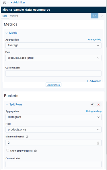 Kibana Sample Data Ecommerce
