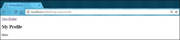 Ember.js Dynamic Segment