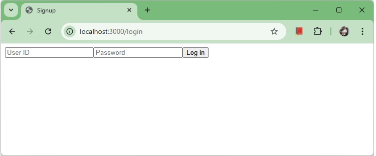 Auth login