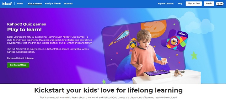 Kahoot!  Interactive Learning and Quiz Tool