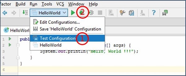 Run Configuration