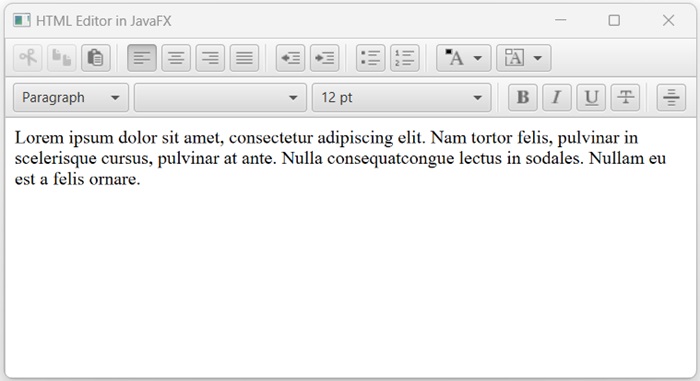 HTMLEditor Output2