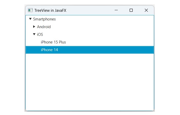 Treeview Output2
