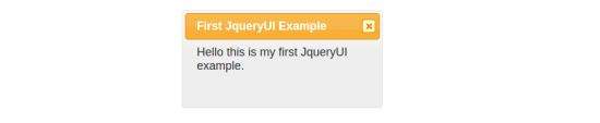 JqueryUI Fist Example Demo