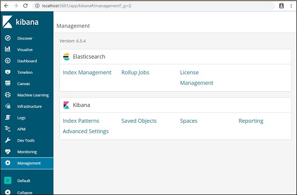 Management Menu