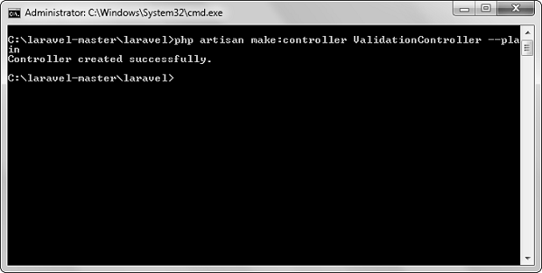 ValidationController