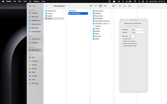 showLibMac5