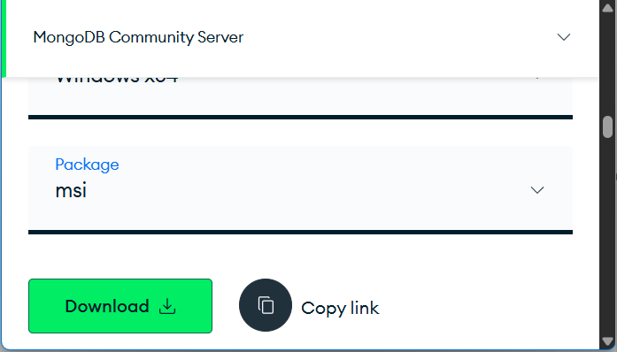 MongoDB Download