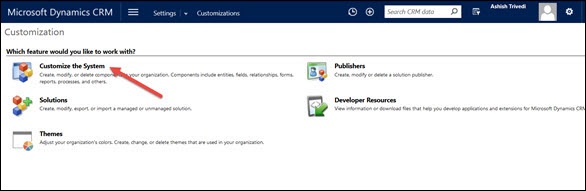 Mscrm Create Entity Step 2