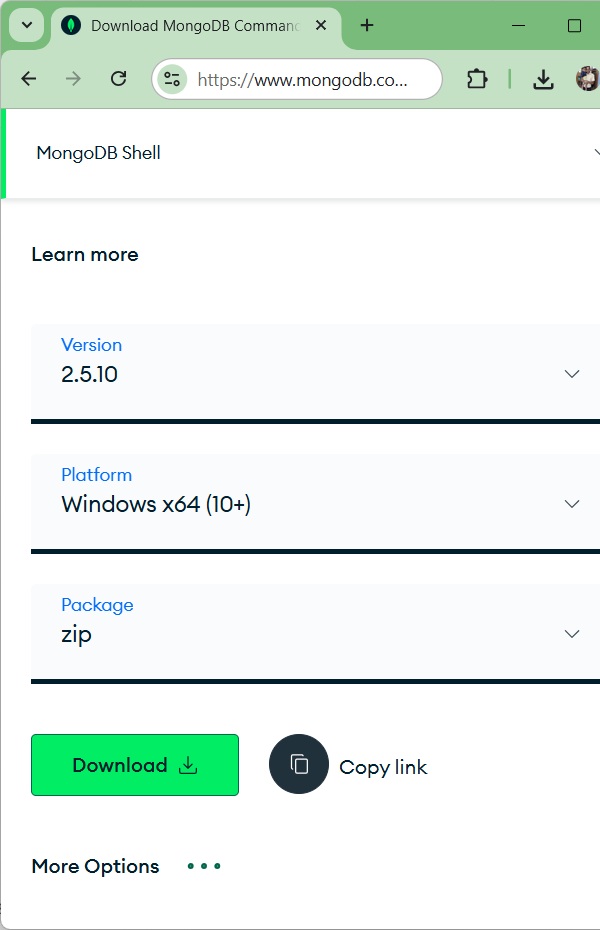 Mongodb Shell