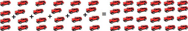 Divided into 6