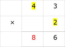 8 Below Tens Column