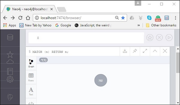 Nodes in Database