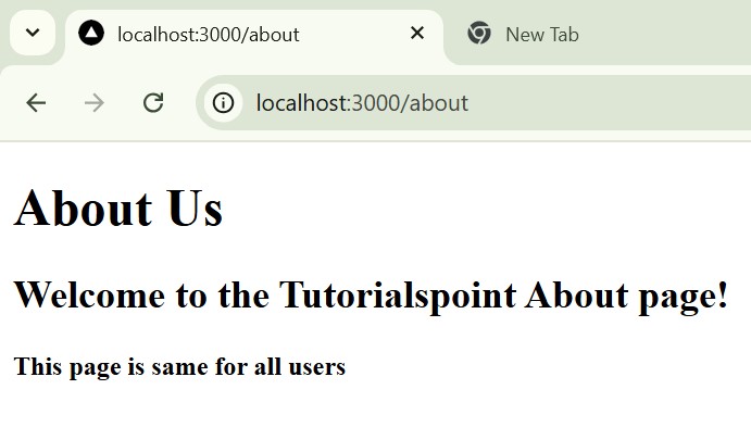 Static site