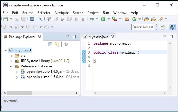 Sample Workspace