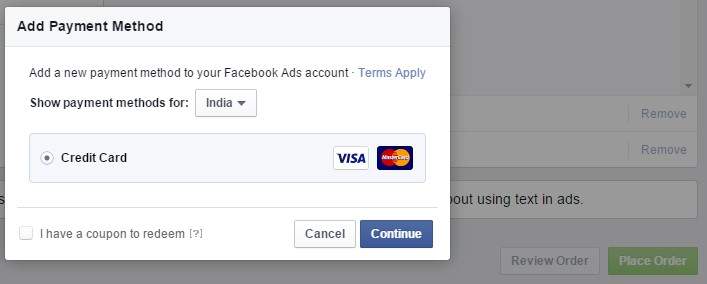 Ad Payment