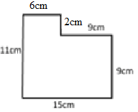 Finding the missing length in a figure Quiz8 Option