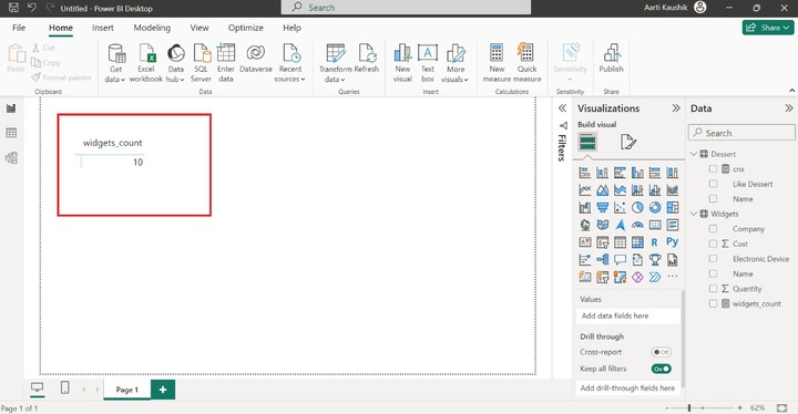 COUNTX Function