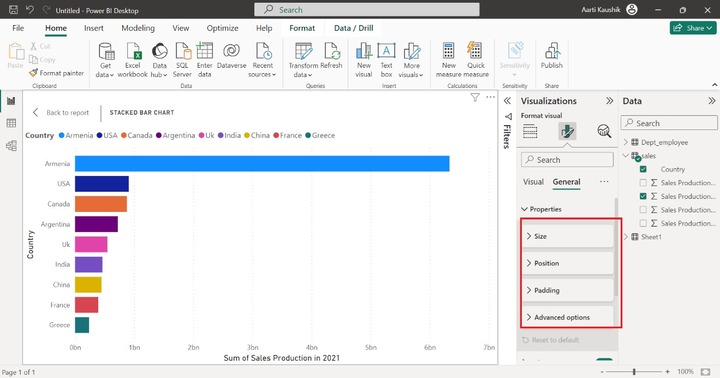 Format Stacked Bar Chart 1